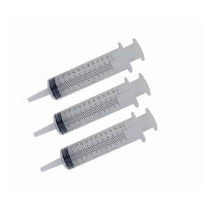 Water Syringe, Small 60mL, $2.50 ea. Sold in packs of 3