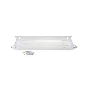 Glo-Ice "Medium" Display Tray with Side Drain, Clear (Clear Display Tray Only), $239