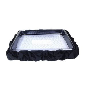 Ruffle linen pack for Drip Tray Display. $6.95 ea. Sold in cases of 12 packs